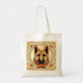 Duitse herdersnaam tote bag (Voorkant)