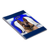 Duitse Herderspatrouillehond Notitieboek (Rechterzijde)