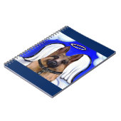 Duitse Herderspatrouillehond Notitieboek (Linkerzijde)