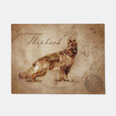  duitse herderstormat. deurmat (Voorkant)