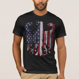 -Duitse historische vlag Eagle T-shirt