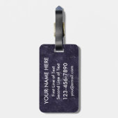 Duitse Hockey Vlag Aangepaste Bagage Bagagelabel (Achterkant verticaal)
