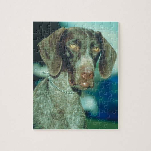 Duitse horthair pointer Dog Puzzle Legpuzzel (Verticaal)