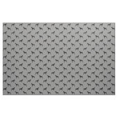 Duitse horthaired pointer Dog Silhouettes Gray Stof (Yard (91,4 cm))