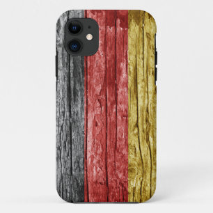 Duitse houten vlag Case-Mate iPhone case
