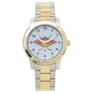 Duitse Ice Hockey Logo Watch Eishockey Deutsch Horloge