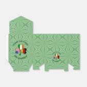 Duitse Ierse Amerikaanse Shamrock gepersonaliseerd Bedankdoosjes (Uitgevouwen)