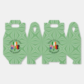 Duitse Ierse Amerikaanse Shamrock gepersonaliseerd Bedankdoosjes (Ongevouwen)