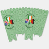 Duitse Ierse Amerikaanse Shamrock Personaliseer Po Bedankdoosjes (Ongevouwen)