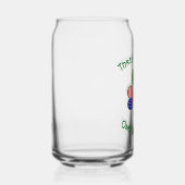Duitse Ierse Vlaggen van de VS Klavertjevier Perso Blikvorm Glas (Rechts)