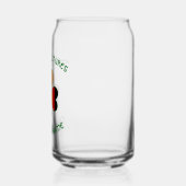 Duitse Ierse Vlaggen van de VS Klavertjevier Perso Blikvorm Glas (Links)