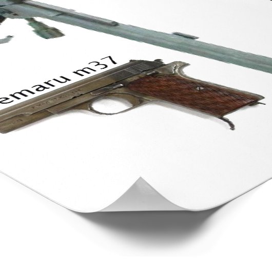 Duitse infanteriewapens van WW2 Poster (Hoek)