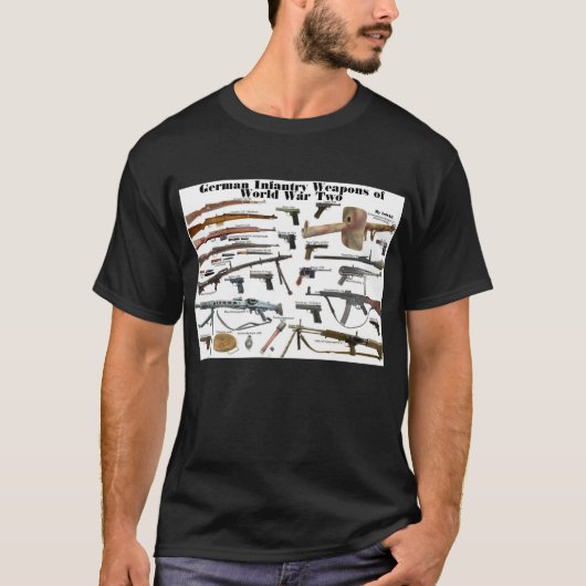 Duitse infanteriewapens van WW2 T-shirt (Voorkant)