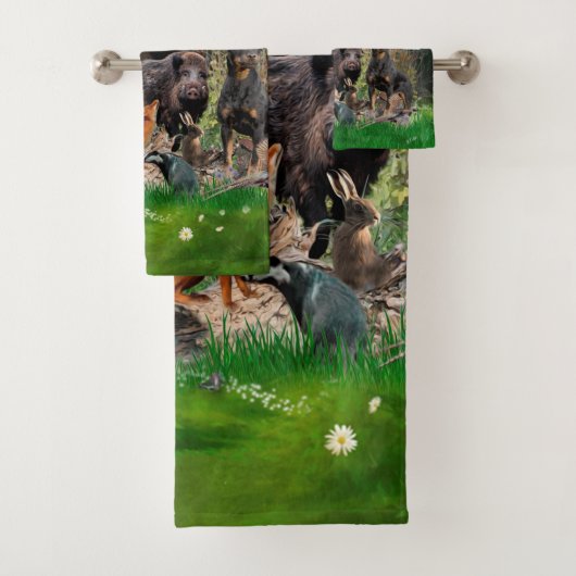 Duitse jaagterger (Jagddooder) Bad Handdoek (Insitu)