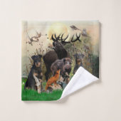 Duitse jaagterger (Jagddooder) Bad Handdoek (Wasdoekje)