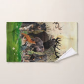 Duitse jaagterger (Jagddooder) Bad Handdoek (Handdoek)