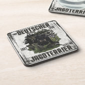 Duitse jaagterger (Jagddooder) Bier Onderzetter (Linkerzijde)