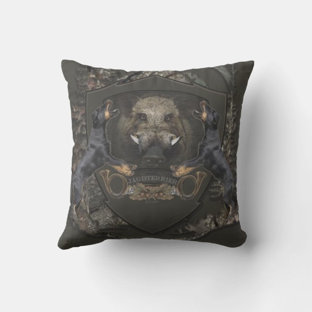 Duitse jaagterger (Jagddooder) Buitenkussen (Achterkant)