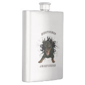 Duitse jaagterger (Jagddooder) fles Flacon (Rechts)