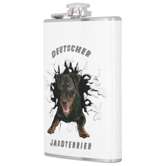 Duitse jaagterger (Jagddooder) Heupfles (Links)