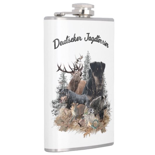 Duitse jaagterger (Jagddooder) Heupfles (Rechts)