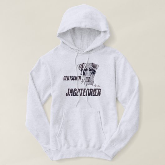 Duitse jaagterger (Jagddooder) Hoodie (Design voorkant)