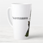 Duitse jaagterger (Jagddooder) Latte Mok (Linkerhoek)