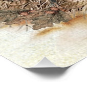 Duitse jaagterger (Jagddooder) Perfect Poster (Hoek)