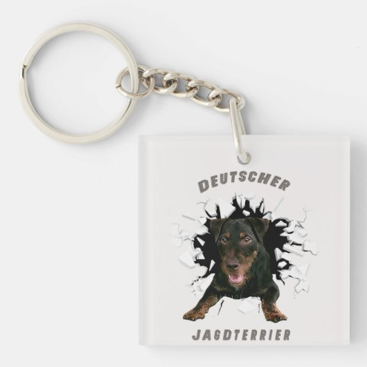 Duitse jaagterger (Jagddooder) Sleutelhanger (voorkant)