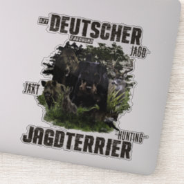 Duitse jaagterger (Jagddooder) Sticker