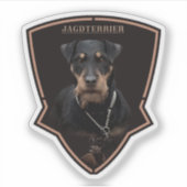 Duitse jaagterger (Jagddooder) Sticker (Voorkant)