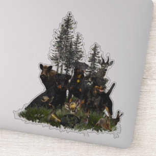 Duitse jaagterger (Jagddooder) Sticker