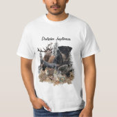 Duitse jaagterger (Jagddooder) T-Shirt (Voorkant)