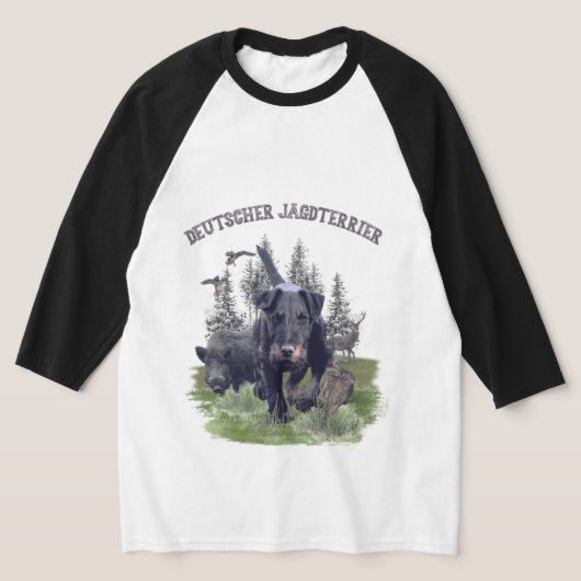 Duitse jaagterger (Jagddooder) T-shirt (Laagn)