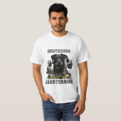 Duitse jaagterger (Jagddooder) T-Shirt (Voorkant volledig)