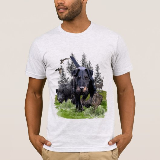 Duitse jaagterger (Jagddooder) T-Shirt (Voorkant)