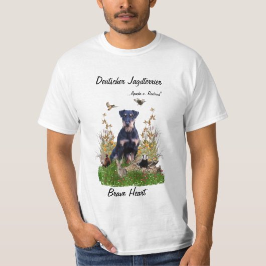 Duitse jaagterger (Jagddooder) T-Shirt (Voorkant)