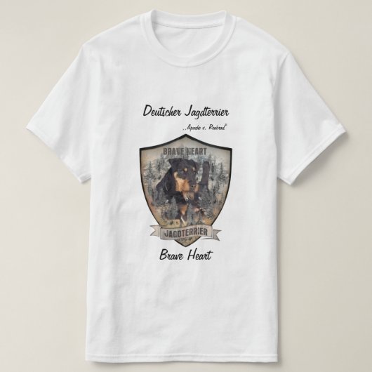 Duitse jaagterger (Jagddooder) T-Shirt (Design voorkant)