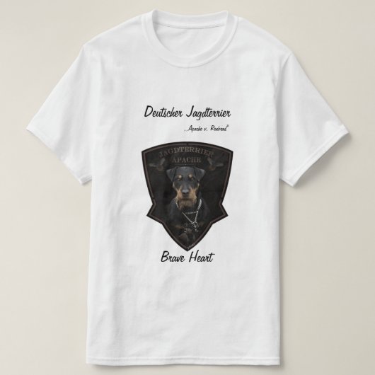 Duitse jaagterger (Jagddooder) T-Shirt (Design voorkant)
