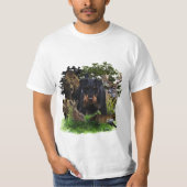 Duitse jaagterger (Jagddooder) T-Shirt (Voorkant)