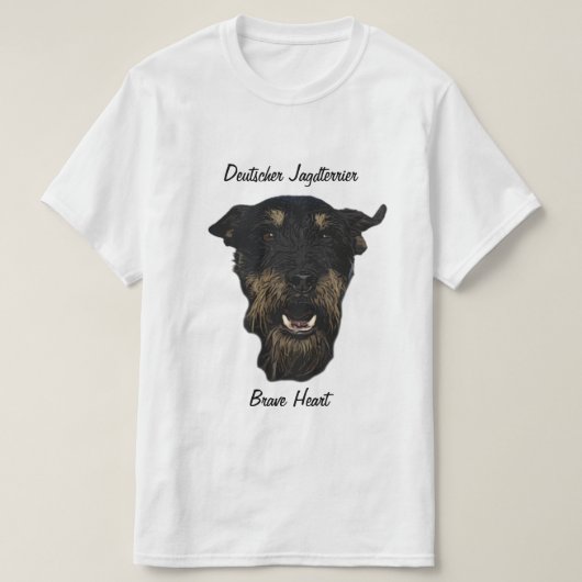 Duitse jaagterger (Jagddooder) T-Shirt (Design voorkant)