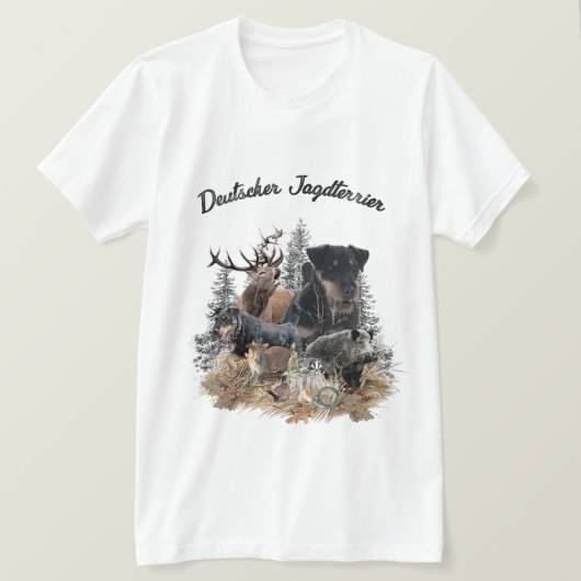Duitse jaagterger (Jagddooder) T-shirt (Design voorkant)