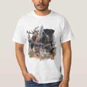 Duitse jaagterger (Jagddooder) T-Shirt (Voorkant)