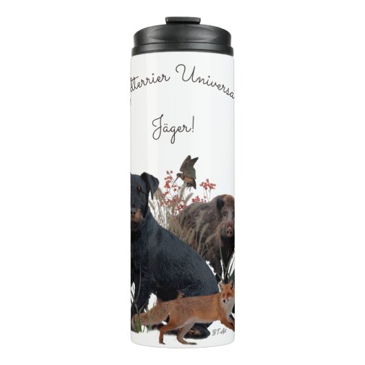 Duitse jaagterger (Jagddooder) Thermosbeker (Voorkant)