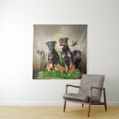 Duitse jaagterger (Jagddooder) Wandkleed (In situ)