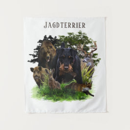 Duitse jaagterger (Jagddooder) Wandkleed