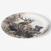 Duitse jachtterger papieren bordje (Gekanteld)