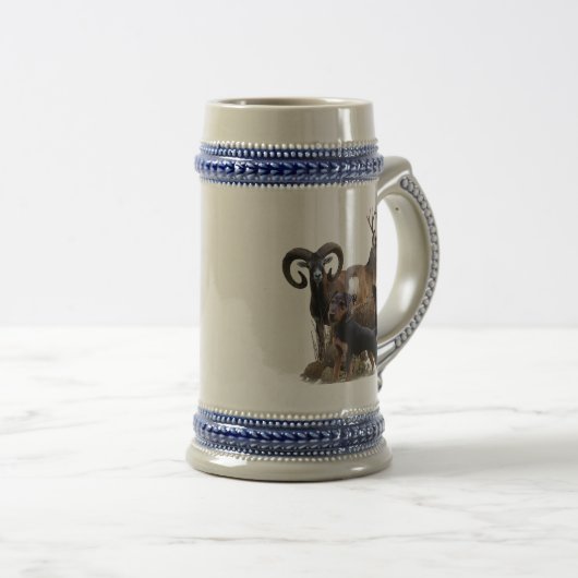 Duitse jachtterriër, de Jagdterriër, art Bierpul (Voorkant rechts)