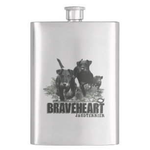 Duitse jachtterriër, de Jagdterriër, art Flacon