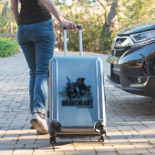 Duitse jachtterriër, de Jagdterriër, art Sticker (Koffer Insitu)